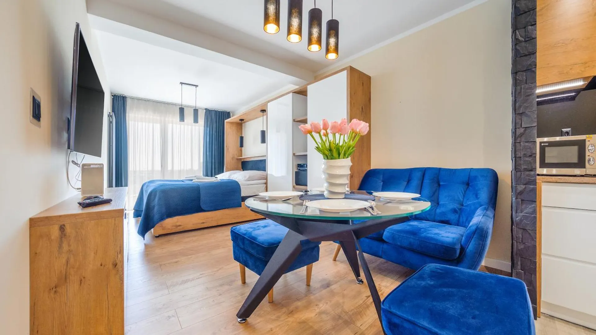 Apartment Studio Blue 34 E -Perlowa Przystan-Holiday City Kolobrzeg Poland